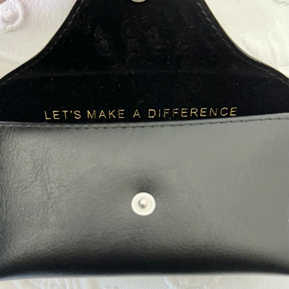 DIFF Eyewear Winston‎ Black & White Rich Hide Cow Hide Cat Eye/ Square Frames main image 8
